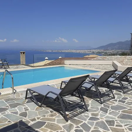 빌라 Dafni - Infinite Sea Vistas With Private Pool *