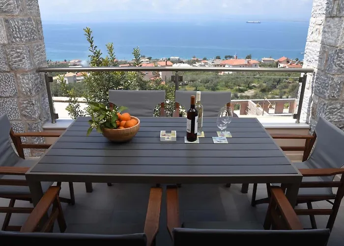 Villa Dafni - Infinite Sea Vistas With Private Pool *