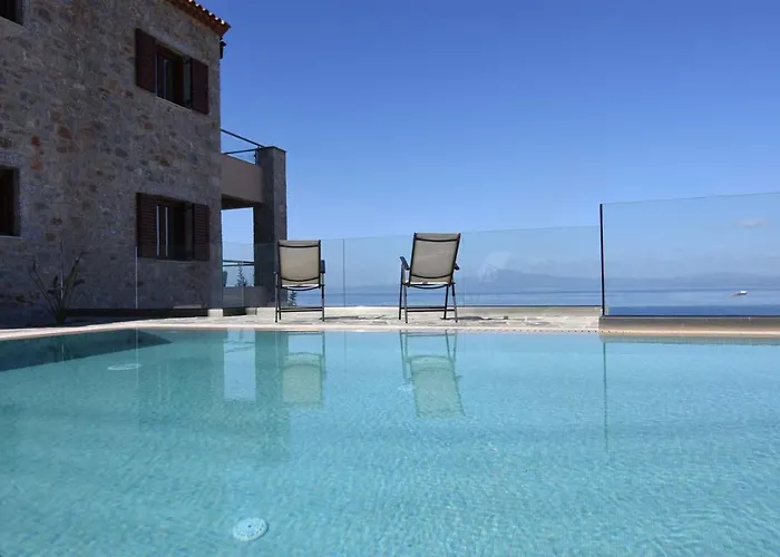 Villa Dafni - Infinite Sea Vistas With Private Pool *