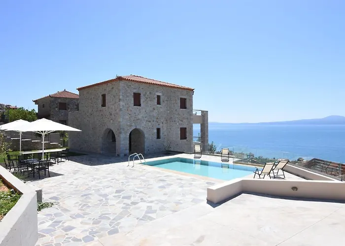 Dafni - Infinite Sea Vistas With Private Pool Villa *