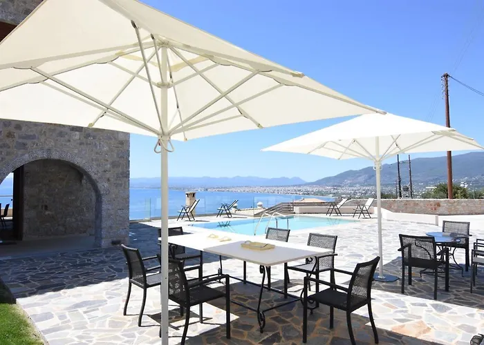 וילה Dafni - Infinite Sea Vistas With Private Pool