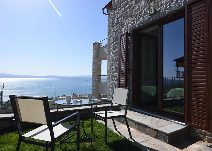 Dafni - Infinite Sea Vistas With Private Pool Villa Calamata
