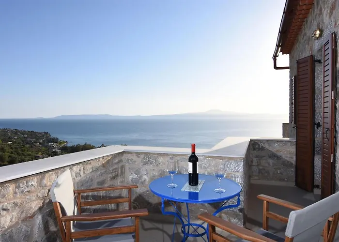 וילה Dafni - Infinite Sea Vistas With Private Pool *