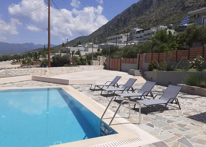 Dafni - Infinite Sea Vistas With Private Pool וילה *